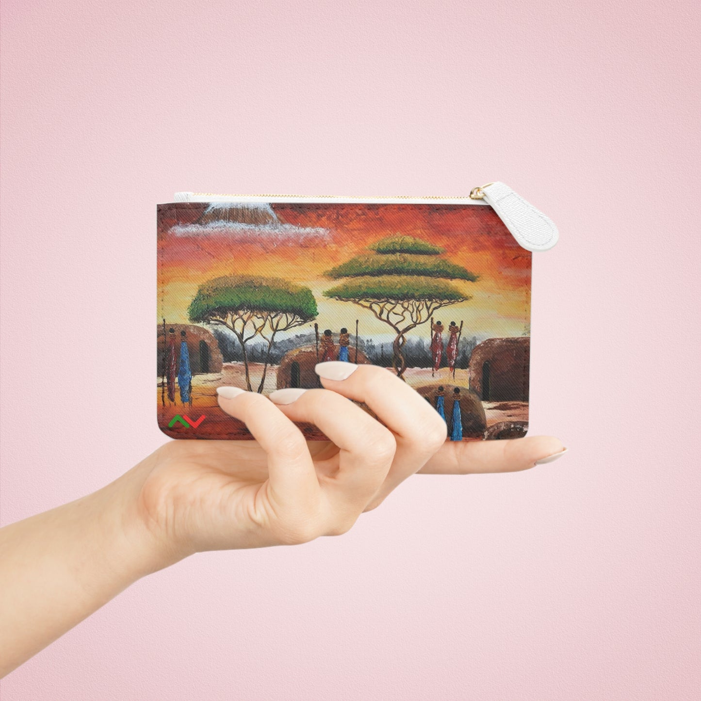 “Dickson’s African Village” Mini Wallet